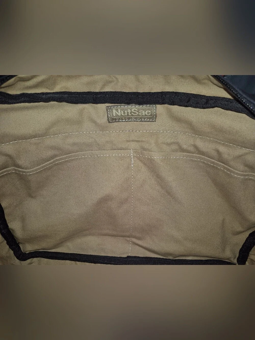 Mint! NutSac 13 Satchel-Pro Waxed Canvas Leather Messenger Men's Bag USA Made!